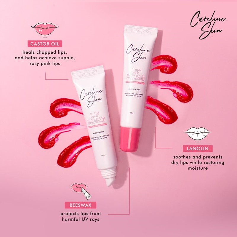 Kiss Your Chapped Lips Goodbye With The New Careline Skin Lip Bomb