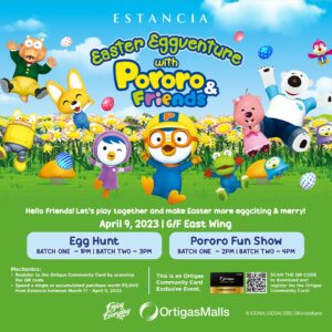 Pororo And Friends Is Bringing An Eggciting Easter Sunday At Estancia Mall