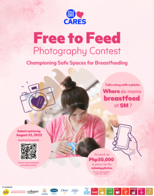 SM Cares Advocates For Creating Safe Spaces For Breastfeeding With Free To Feed Photo Campaign