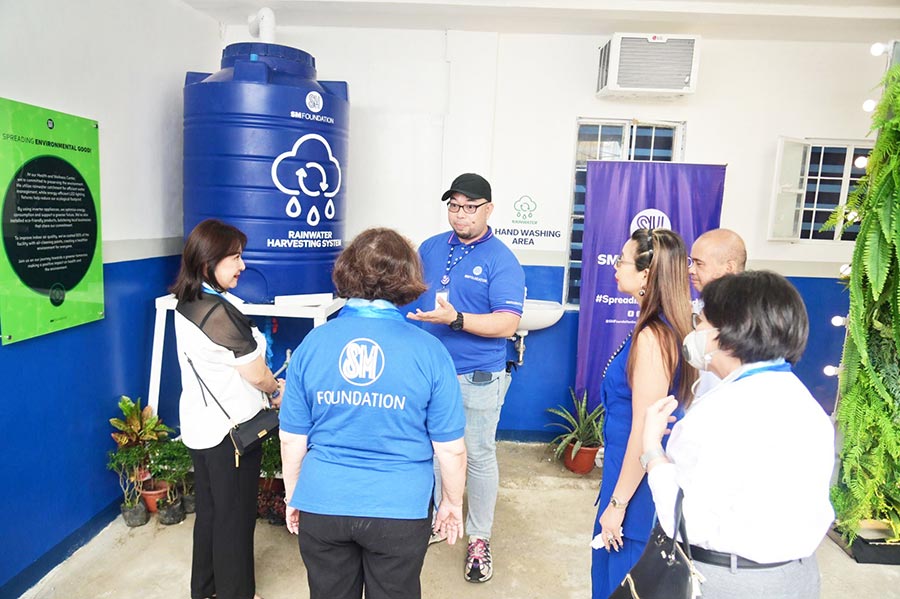Expanding Sustainability: SM Foundation’s 2nd Rainwater Harvesting System