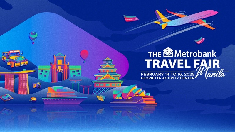Book Your Next Memorable Trip At The Metrobank Travel Fair This Valentine’s Weekend!