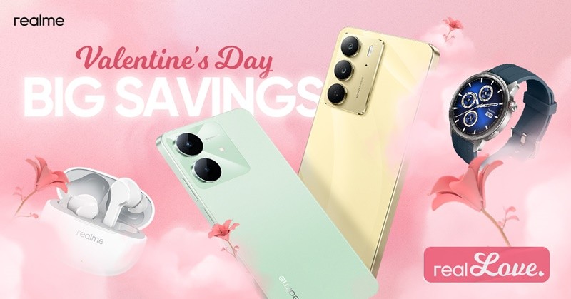 Spread The Love And Score Big Savings With realme This Valentine’s Day