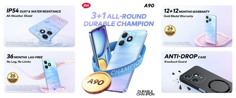 itel Unveils the All-New A90: A Durable Champion Built for the Modern Filipino