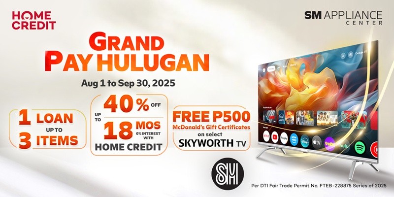 Home Credit and SM Appliance Center Launch Grand Pay Hulugan: Big Brands,  Big Savings, Smarter Shopping Nationwide