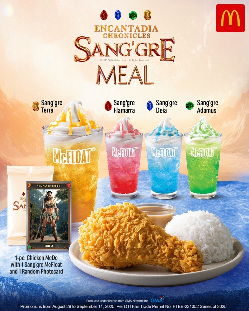 Taste The Magic: McDonald’s Launches Sang’gre Meal And McFloats Inspired by Encantadia