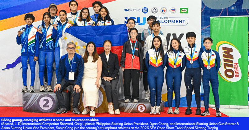 SM amplifies grassroots ice sports development through third hosting of SEA Trophy: