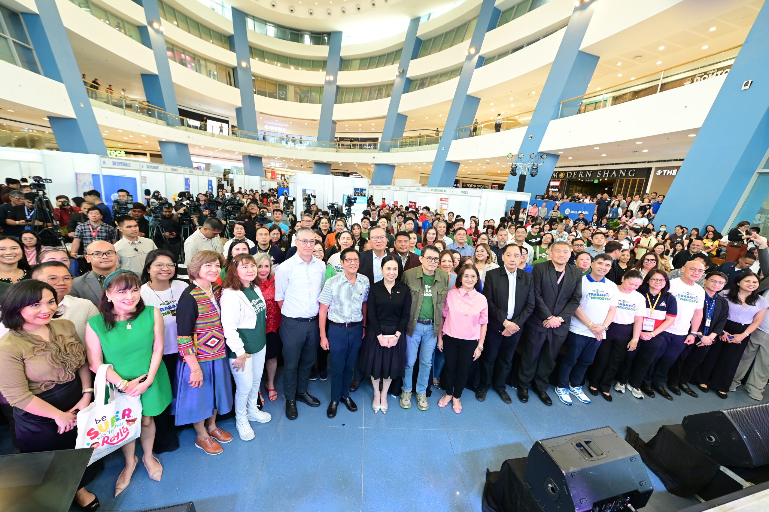 TRABAHO O NEGOSYO LAUNCHES at SM MOA