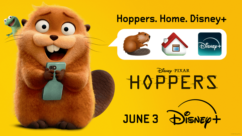 Uncover The Mysteries Of The Animal World At Home When Disney And Pixar’s “Hoppers” Debuts June 3 On Disney+