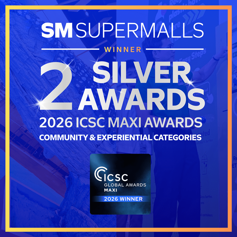SM Supermalls earns global recognition with two Silver wins at the prestigious ICSC MAXI Awards