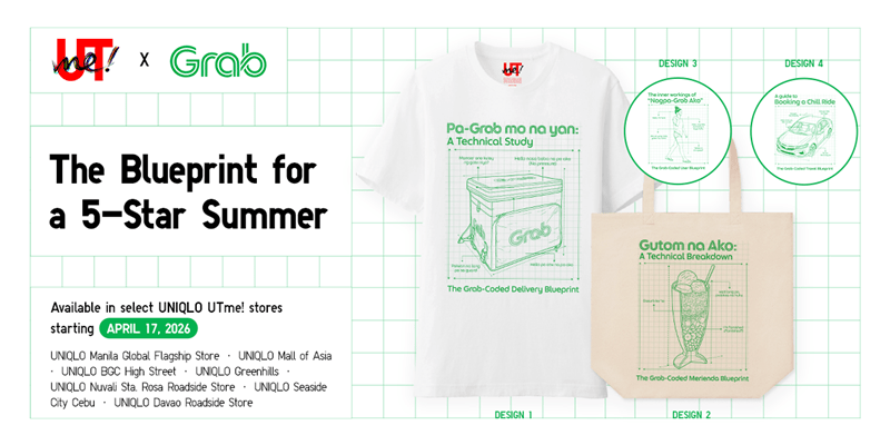 Grab And UNIQLO Turn Everyday App Moments Into Wearable Summer Keepsakes