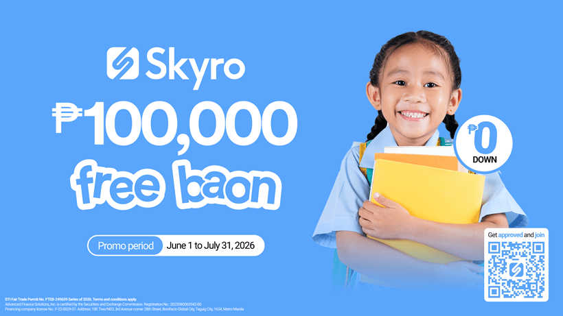 Skyro Supports Filipino Students With A Chance To Win 1 Year Of Free Baon