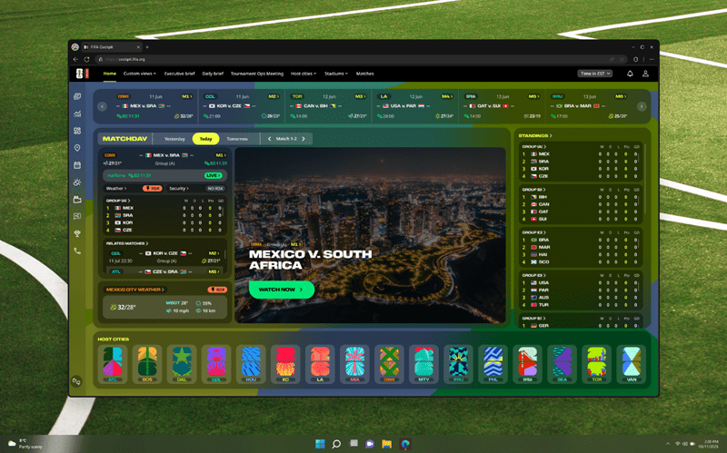 Lenovo Is Building An Intelligent Command Center For FIFA World Cup 2026™