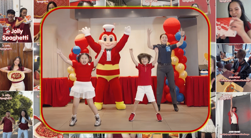 Argus Aspiras, Kelsey Lasam And Jollibee Leads New Jolly Spaghetti TikTok Dance Challenge