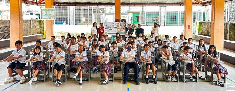 SBFI gives plastic waste a second life through classroom chairs
